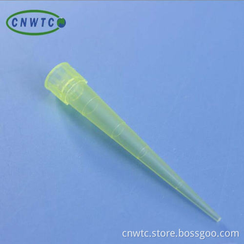 200ul Yellow Pipette Tips for Laboratory Use